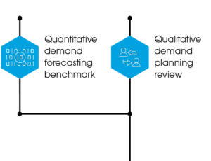 demand planning assessment: Quantitative demand forecasting benchmark / Qualitative demand planning review